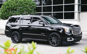GMC Yukon Denali on Vossen Wheels (HF6-1) 2019 года